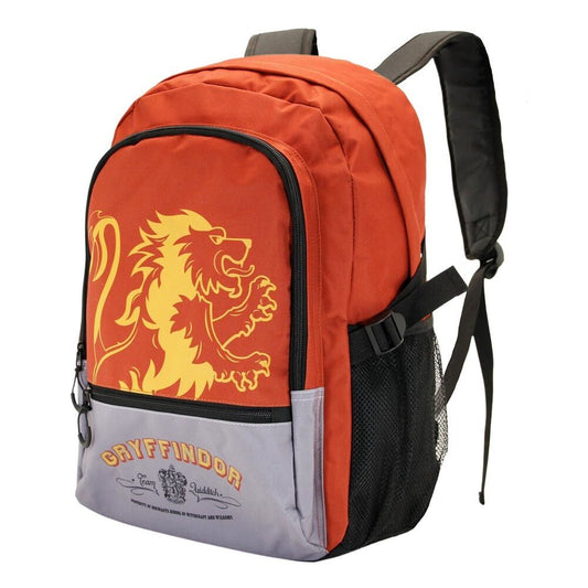 Mochila Gryffindor Harry Potter roja con león dorado - 2