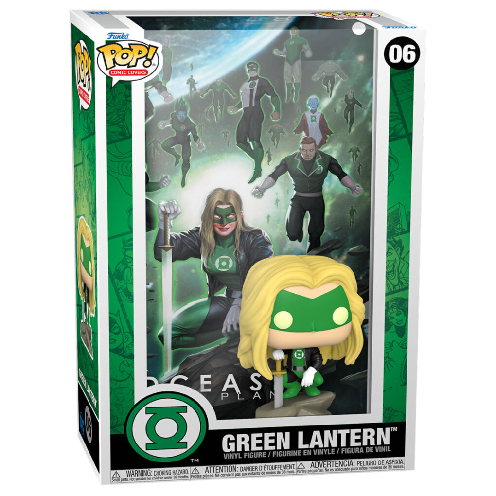 Figura Funko POP! Comic Covers de Linterna Verde en caja expositora - 4