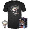 Set Funko POP! IT 2 Pennywise con camiseta negra talla M