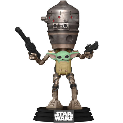 Set Funko POP! de IG-11 con The Child y camiseta gris Star Wars - 3