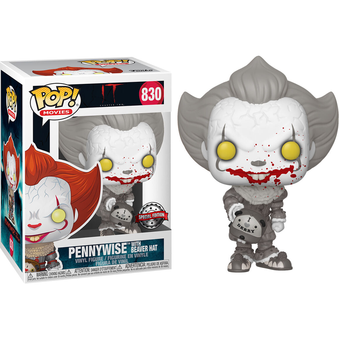 Set Funko POP! IT 2 Pennywise con camiseta negra talla M - 2