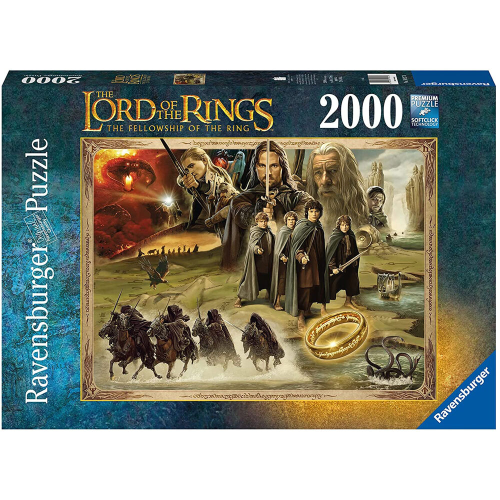 Puzzle Ravensburger de 2000 piezas de El Señor de los Anillos