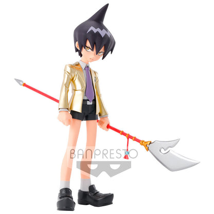 Figura de Tao Ren de Shaman King con arma de asta