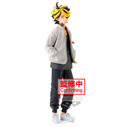 Figura de Kazutora Hanemiya de Tokyo Revengers con chaqueta gris - 2