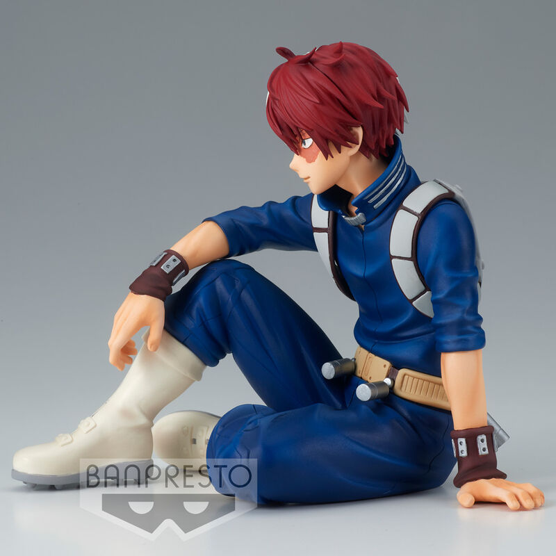 Figura de Shoto sentado con uniforme azul de My Hero Academia - 3