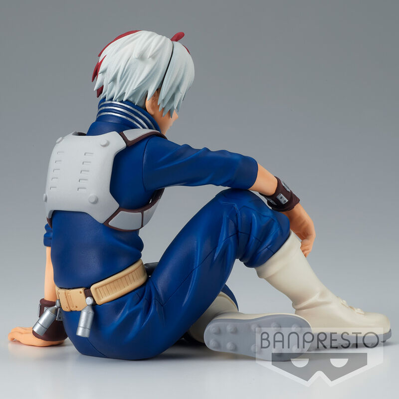 Figura de Shoto sentado con uniforme azul de My Hero Academia - 4