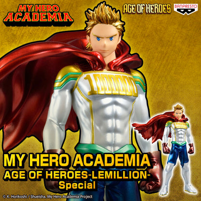 Figura de Lemillion de My Hero Academia con capa roja - 5