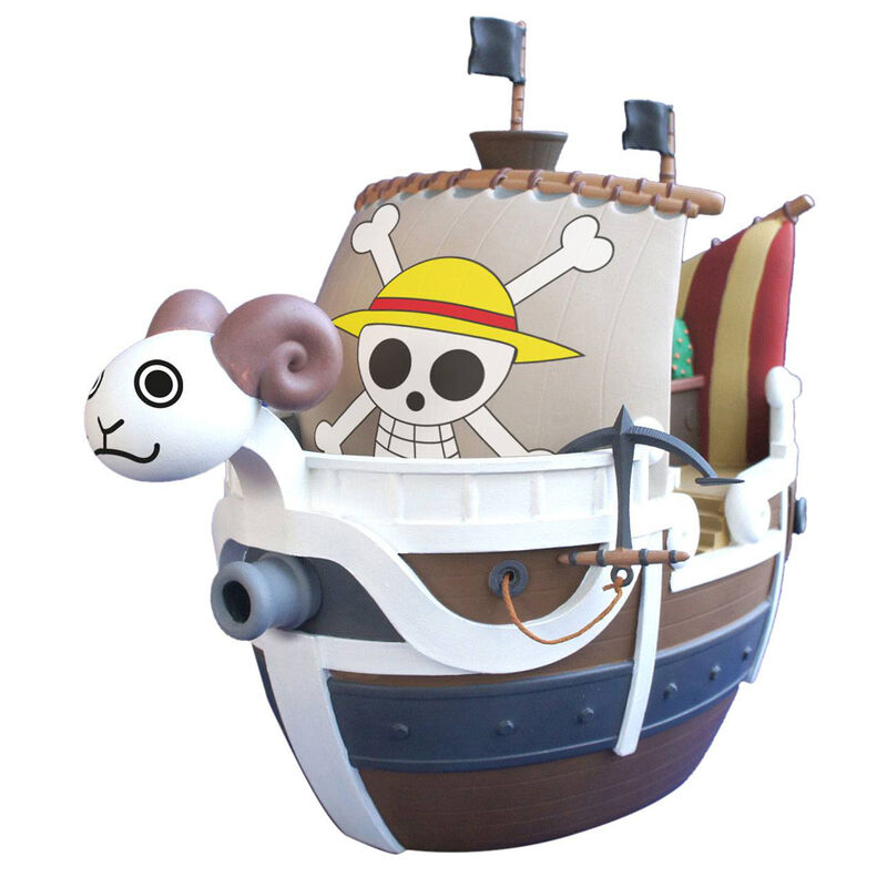 Figura hucha del barco Vogue Merry de One Piece en PVC