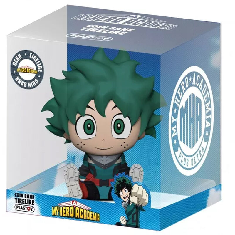 Hucha figura de Izuku Midoriya de My Hero Academia sentado - 2