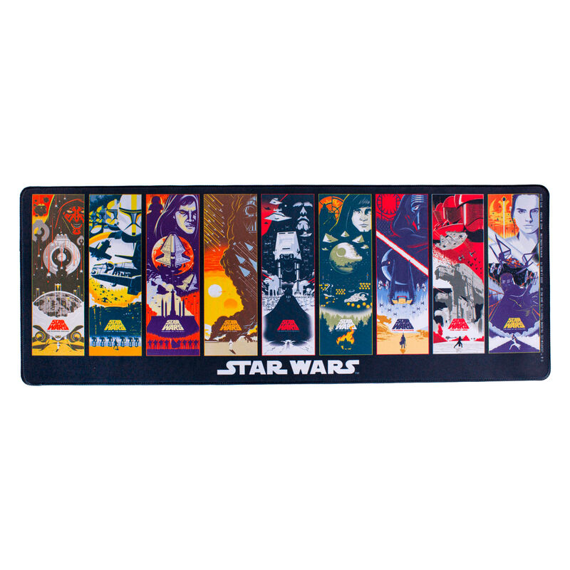Alfombrilla gaming Star Wars PALADONE con paneles ilustrados