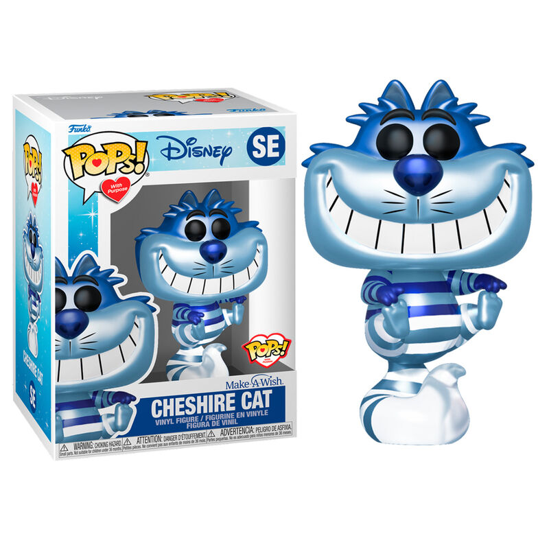 Figura Funko POP! Cheshire Cat Metallic azul de Alicia en el País de las Maravillas - 2