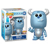 Figura Funko POP! Sulley Metallic azul en caja con ventana