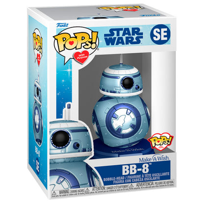 Figura Funko POP! metálica de BB-8 de Star Wars en caja con ventana - 2