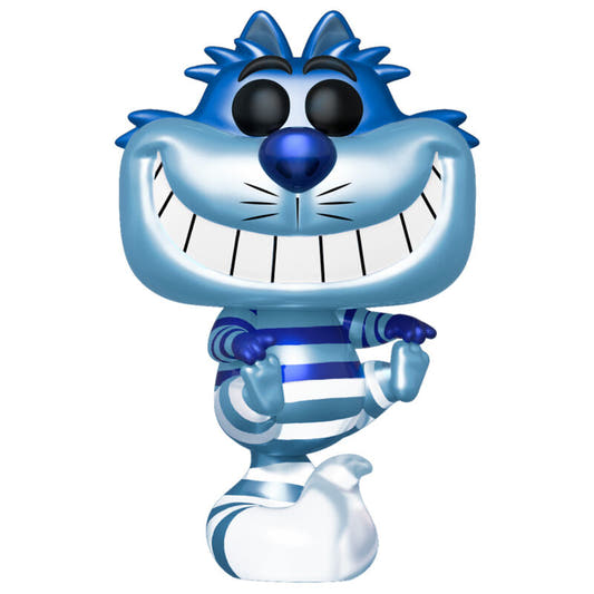 Figura Funko POP! Cheshire Cat Metallic azul de Alicia en el País de las Maravillas