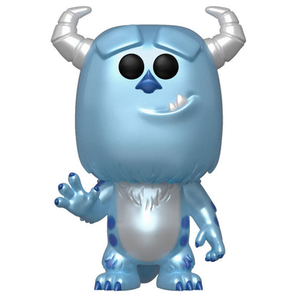 Figura Funko POP! Sulley Metallic azul en caja con ventana - 3