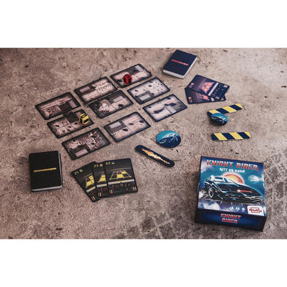 Caja del juego de cartas Knight Rider KITT vs KARR de Shuffle - 2