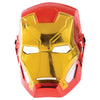 Máscara infantil de Iron Man Marvel en rojo y dorado
