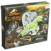 Kit de excavación Jurassic World Camp Cretaceous con esqueleto de T. rex luminiscente