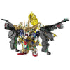 Figura Zhao Yun 00 SDW Heroes con armadura dorada y armamento lateral