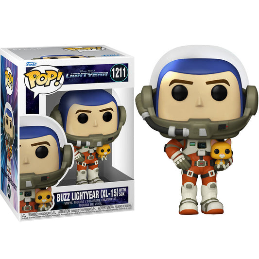Figura Funko POP de Buzz Lightyear XL-15 con traje espacial y compañero - 2