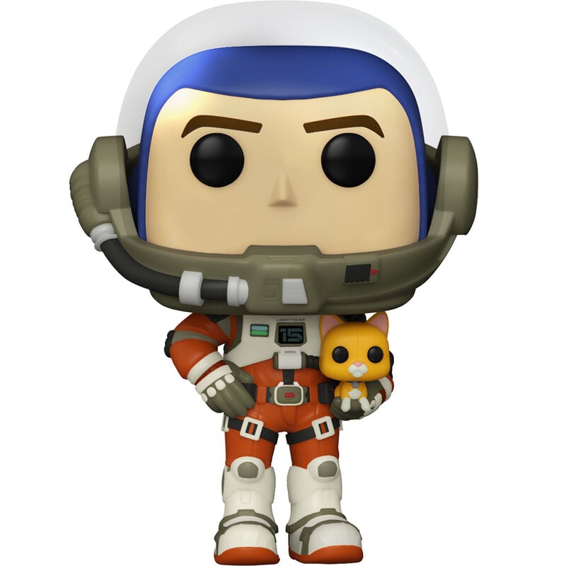 Figura Funko POP de Buzz Lightyear XL-15 con traje espacial y compañero