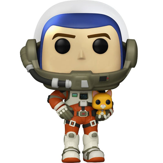 Figura Funko POP de Buzz Lightyear XL-15 con traje espacial y compañero