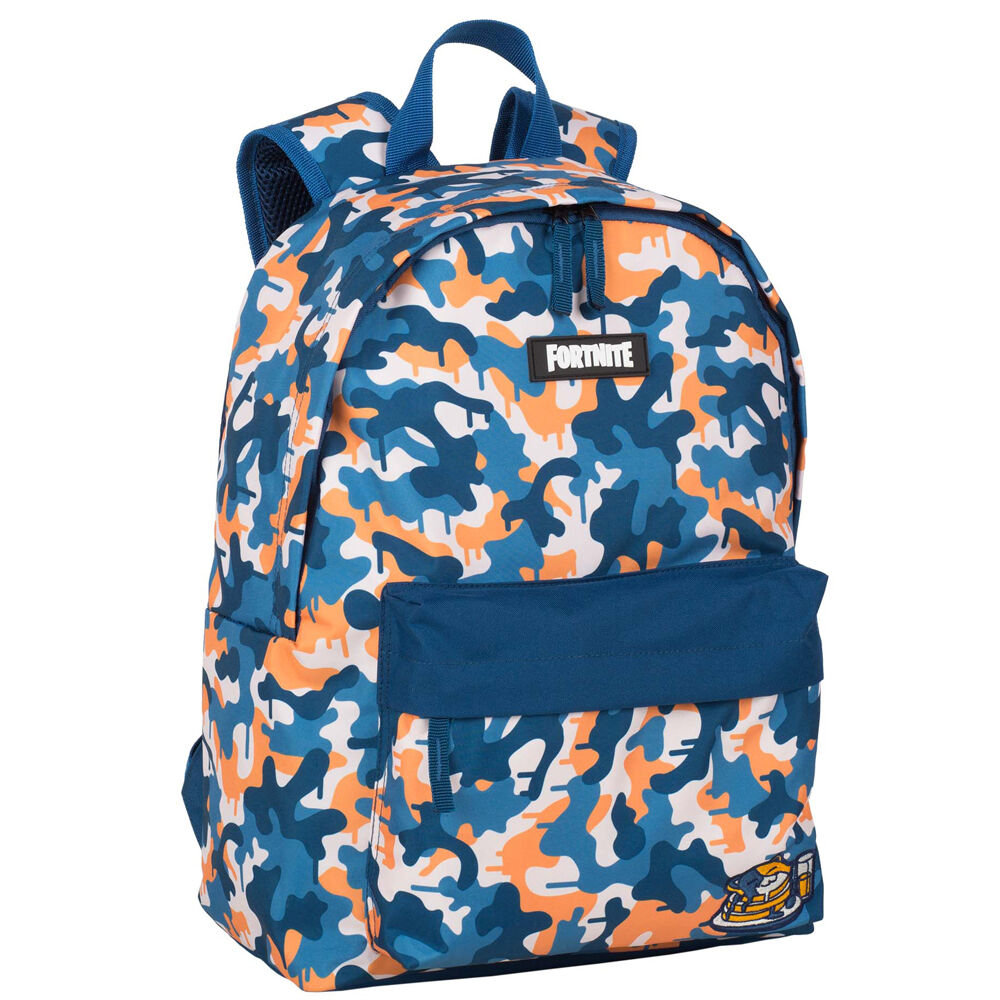 Mochila TOYBAGS Fortnite Blue Camo con estampado de camuflaje