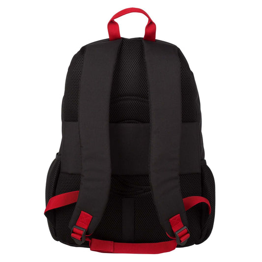 Mochila Naruto Cloud negra con detalles rojos y bolsillo lateral de malla - 3
