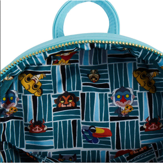 Mochila Loungefly de El Rey León con diseño de la Roca del Orgullo - 4