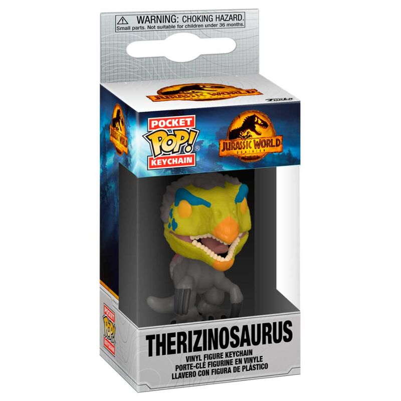 Llavero Funko Pocket POP de Therizinosaurus de Jurassic World 3 - 2