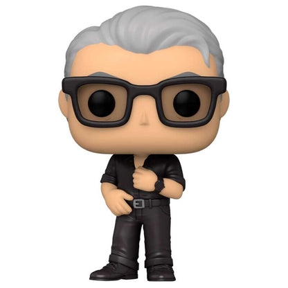 Figura Funko POP! de Dr. Ian Malcolm de Jurassic World 3 en caja con ventana - 3