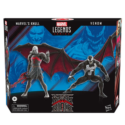 Blíster Marvel Legends con figuras articuladas de Knull y Venom - 2