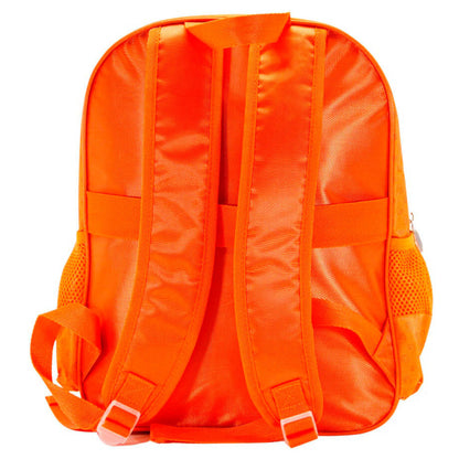 Mochila escolar naranja de Naruto y Kakashi con bolsillos laterales - 4