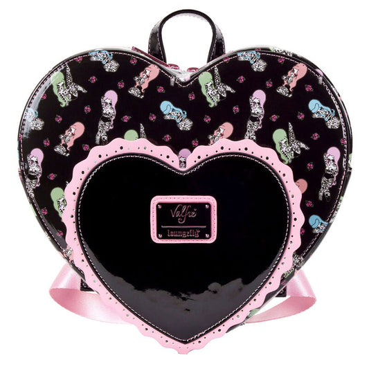 Mochila Loungefly Lucy Tattoo de Valfré con diseño de corazón - 2