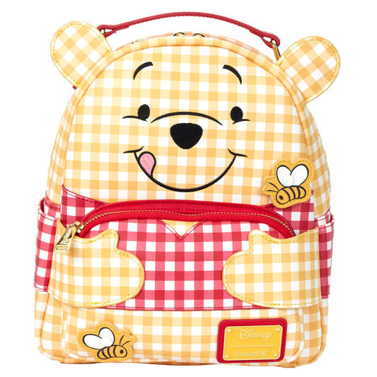 Mochila Gingham de Winnie the Pooh Disney Loungefly con orejas 3D