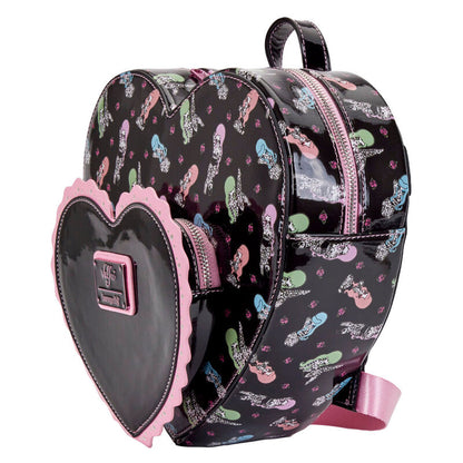 Mochila Loungefly Lucy Tattoo de Valfré con diseño de corazón