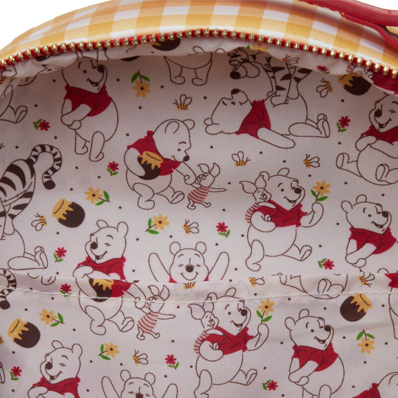 Mochila Gingham de Winnie the Pooh Disney Loungefly con orejas 3D - 4