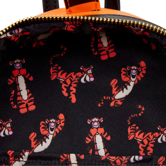 Mochila Loungefly de Tigger de Winnie the Pooh con diseño naranja y rayas negras - 4