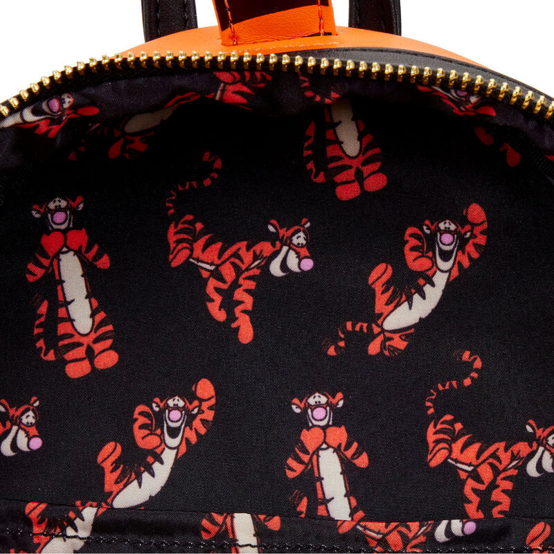Mochila Loungefly de Tigger de Winnie the Pooh con diseño naranja y rayas negras - 4