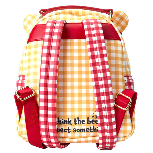 Mochila Gingham de Winnie the Pooh Disney Loungefly con orejas 3D - 6