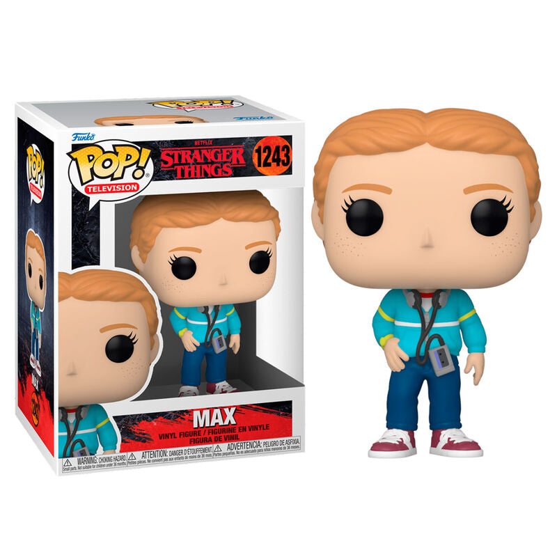 Figura Funko POP! de Max de Stranger Things con chaqueta turquesa - 2