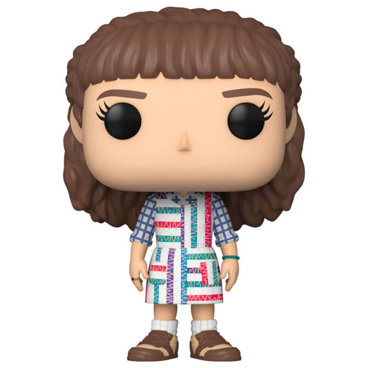 Figura Funko POP de Eleven de Stranger Things con vestido estampado