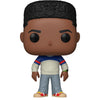 Figura Funko POP! de Lucas de Stranger Things con sudadera azul, blanca y roja