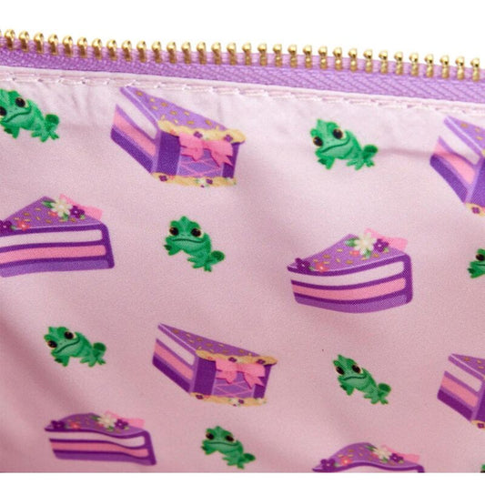 Bolso bandolera Cake Cosplay de Rapunzel Disney Loungefly en tonos lila y rosa - 2