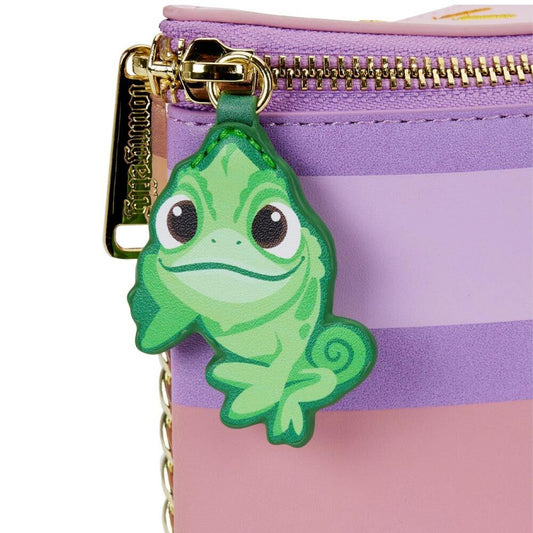 Bolso bandolera Cake Cosplay de Rapunzel Disney Loungefly en tonos lila y rosa - 4
