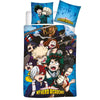 Funda nórdica My Hero Academia azul con personajes