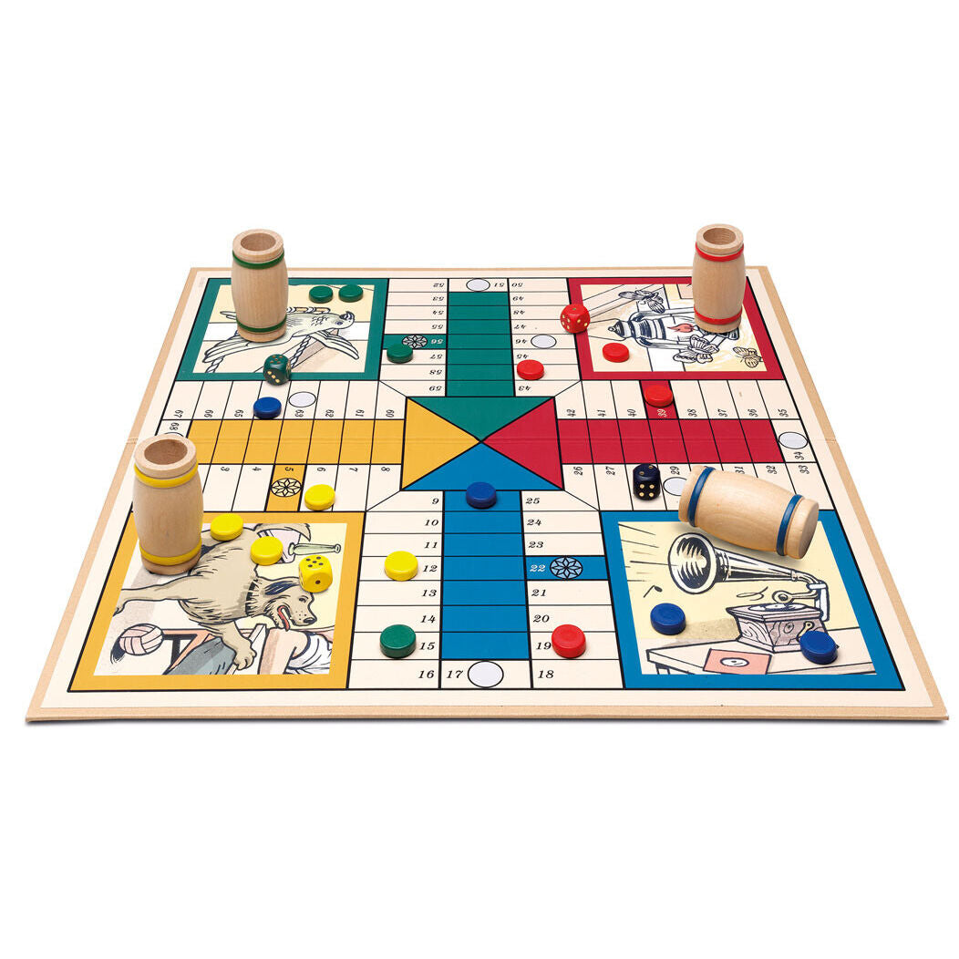 Caja retro del juego de parchís CAYRO Collection - 2