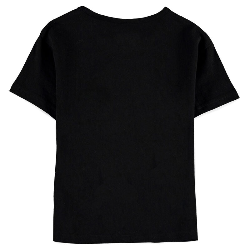 Camiseta infantil negra de Boruto con Sarada, Cho-Cho y Sumire - 2