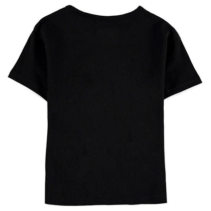 Camiseta infantil negra de Boruto con Sarada, Cho-Cho y Sumire - 2
