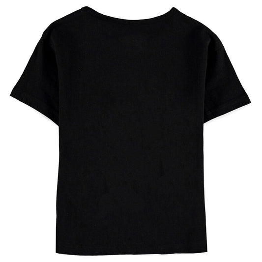 Camiseta infantil negra de Boruto con Sarada, Cho-Cho y Sumire - 2